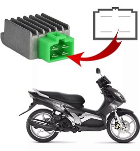 REGULADOR RETIFICADOR FACTOR125/YBR/CRYPTON105/NEO115/XTZ125