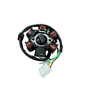 Estator Magneto Sundown Web 100 02/14 6 Bobinas
