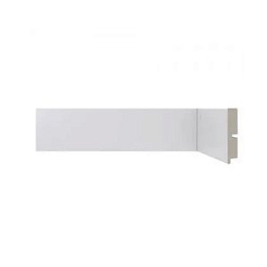 Rodapé De Poliestireno Santa Luzia Moderna 473 Branco 5cm X 13mm X 2,4m