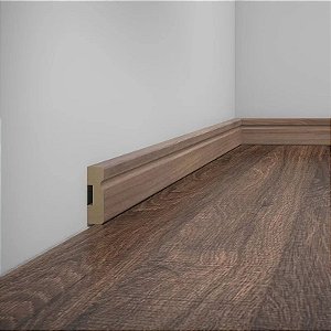 Rodapé Mdf Estilo Eucafloor 7cm Cor 9 (Barra De 2,4 Metros)