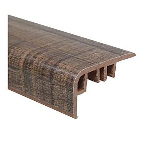Perfil Frontal De Escada  Tecno Eucafloor Cor Nº13  (Barra 2,40 Metros)