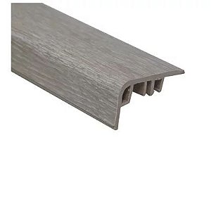 Perfil Frontal De Escada  Tecno Eucafloor Cor Nº14  (Barra 2,40 Metros)