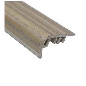 Perfil Frontal De Escada  Tecno Eucafloor Cor Nº5  (Barra 2,40 Metros)