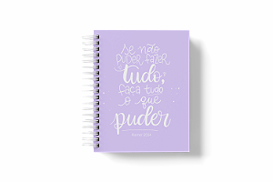 Planner Permanente: Se não puder fazer tudo, faça o que puder.