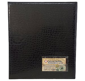 Álbum Fichário com 10 Folhas para 200 Moedas