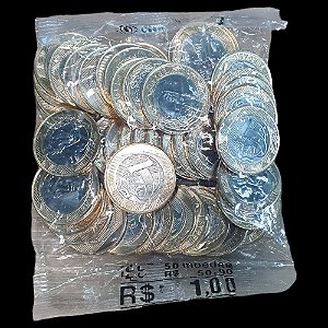 Sache Lacrado do Banco do Brasil - 1 Real - 2023