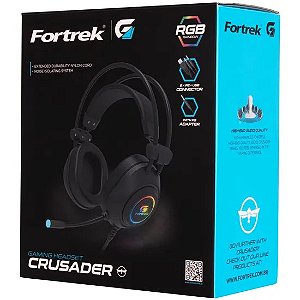 Headset Gamer Fortrek Crusader