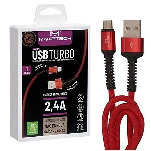 Cabo micro USB turbo