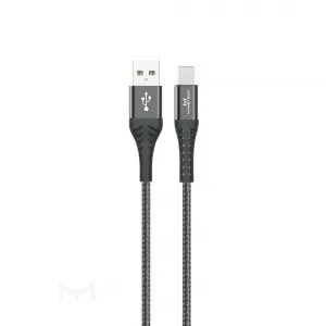 Cabo USB/Tipo-C Turbo Nylon 2M
