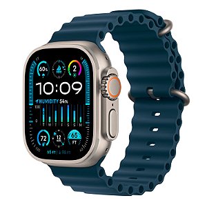 Apple Watch Ultra 2 Caixa Titânio 49mm - Oceano Azul