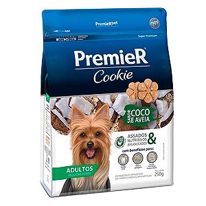 BISCOITO Premier 250G COOKIE C/ADULTOS MB COCO