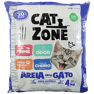 AREIA PARA GATO CAT ZONE 04 KG