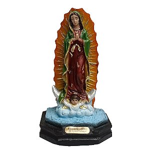 Imagem Nossa Senhora Guadalupe Resina Nacional 12 cm PEQUENA
