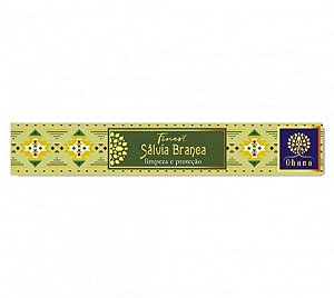 INCENSO OHANA FINEST SÁLVIA BRANCA limpeza proteção original
