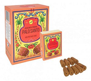 INCENSO INDIANO palo santo 10 CONE CASCATA armoniza original