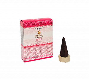 INCENSO DEFUMADOR GOLOKA CONE AROMÁTICO ROSAS ORIGINAL