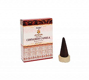 INCENSO DEFUMADOR GOLOKA CONE AROMÁTICO CANELA ORIGINAL