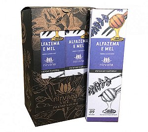 INCENSO NIRVANA ALFAZEMA E MEL ORIGINAL Abre caminhos