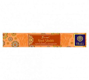 INCENSO OHANA FINEST SÂNDALO 15 vareta sagrado original