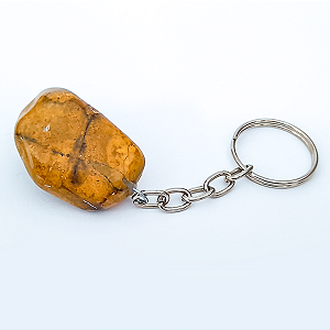 Chaveiro de Pedra Olho de Tigre energias negativas inveja