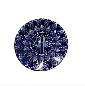 Enfeite Parede Nossa Senhora Aparecida 15c porcelana Mandala