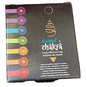 INCENSO MASSALA INDIANO 7 chakras 10 CONE CASCATA goloka