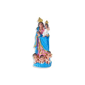 IMAGEM RESINA NACIONAL NOSSA SENHORA DA CABEÇA 07CM PEQUENA