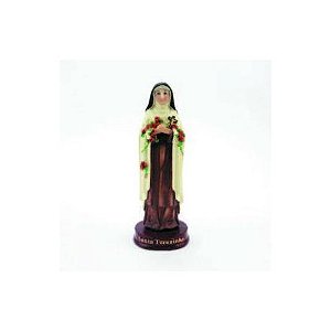Imagem De Resina Santa Teresinha 15cm de altura importada