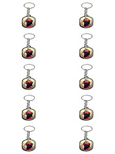 KIT COMBO 10 Chaveiro santa Nossa Senhora Auxiliadora