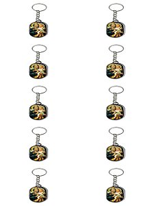 KIT COMBO 10 Chaveiro CHAPA METAL São José SANTO SANTA