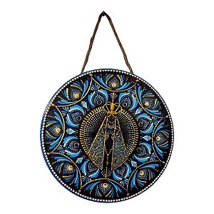 Quadro Mandala RELIGIOSO Parede Nossa Senhora Aparecida