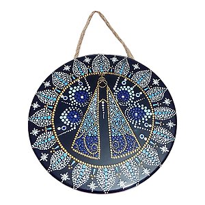 mandala Enfeite RELIGIOSO Nossa Senhora Aparecida Olho Grego