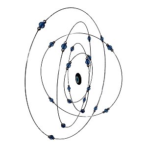 Mandala Cósmica Móbile Olho Grego 30 cm energia talisma