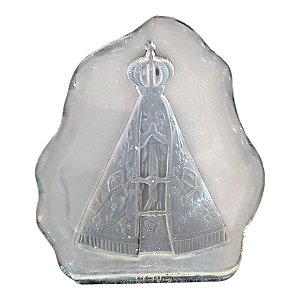 Enfeite Lasca Nossa Senhora Aparecida De Cristal Decoração