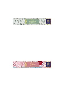 KIT 2 CAIXAS INCENSO OHANA FINEST 1 ALECRIM E 1 SAKURA