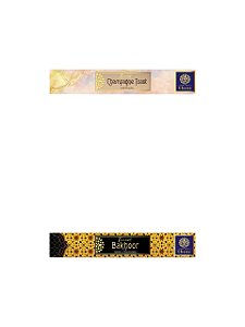 kit 2 caixa INCENSO OHANA FINEST Champagne Toast e BAKHOOR