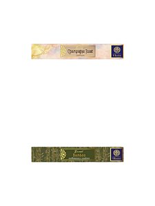 kit 2 caixa INCENSO OHANA FINEST 1 Champagne Toast e 1 bambo