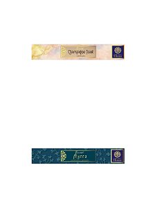kit 2 caixa INCENSO OHANA FINEST Champagne Toast e MIRRA