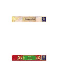 kit 2 caixa INCENSO OHANA FINEST Champagne Toast e MORANGO