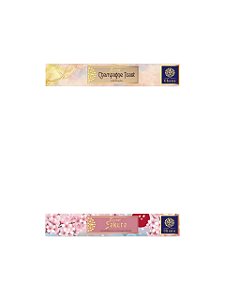 kit 2 caixa INCENSO OHANA FINEST 1 Champagne Toast 1 SAKURA