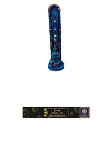 KIT Incensário 7 Chakras Buda 1 CX INCENSO OHANA ARABIAN OUD