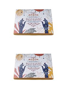KIT 2 INCENSO DEFUMADOR Hindu COPO GOLOKA RESINA PALO SANTO