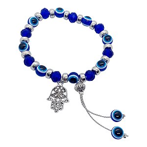 Pulseira Olho Grego Mão De Fátima Hamsá talisma aaproteção