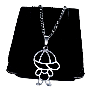 Colar CHOKER AÇO INOX Mãe FilhO MeninO Canga Feminino PRATA