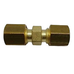 UNIÃO EMENDA P/ TUBO 3/16 - 4,7MM