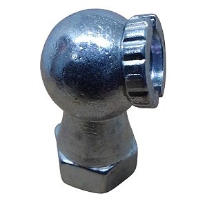 BICO INFLADOR ENCHER PNEU TIPO BOLA ROSCA 1/4 FÊMEA