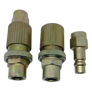 Engate Rápido Conector Fêmea Com Trava Completo 16mm