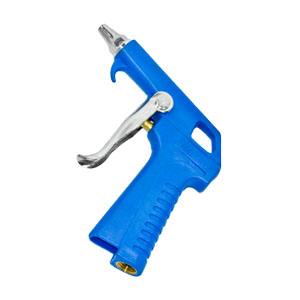 Bico De Sopro Pistola De Ar Para Limpeza Azul 1/4