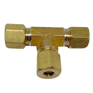 Tee União Porca Anilha Para Tubo Tecalon Ou Cobre 3/16 5mm