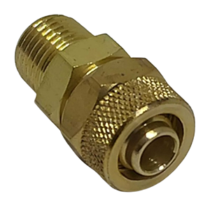 Conector Bico Tubo 12mm x Rosca 1/4 Npt